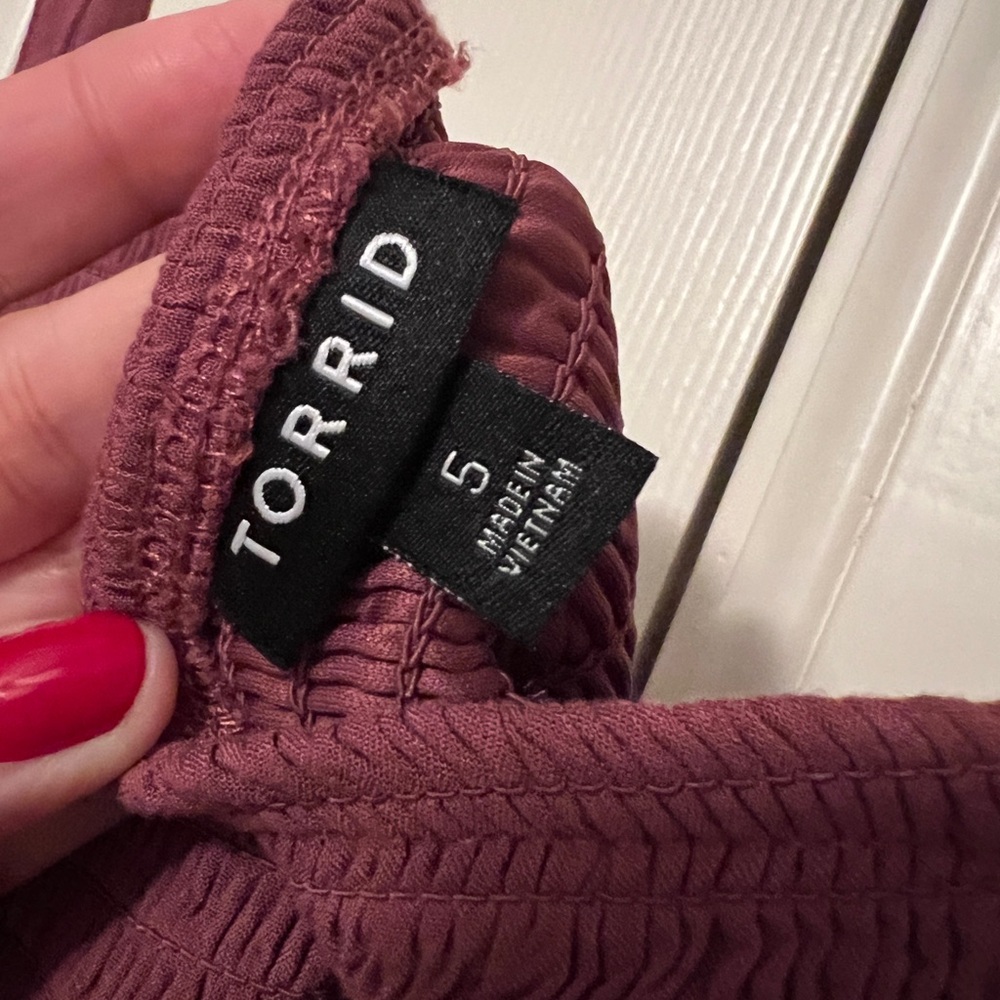 Torrid Dress 5X pockets, lined, perfect for summer! - Picture 4 of 11